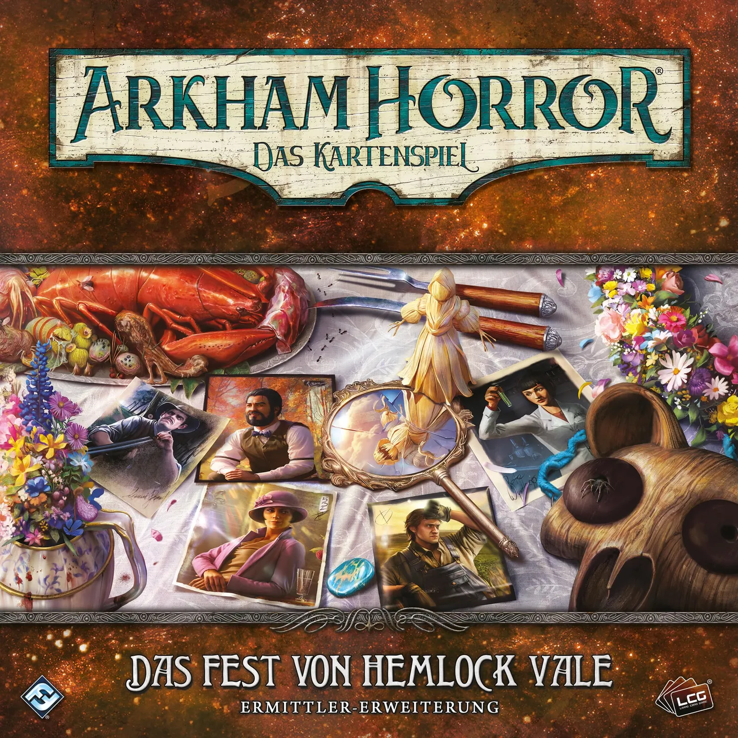 Fantasy Flight Arkham Horror LCG Hemlock Vale Ermittler