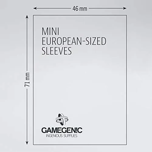Gamegenic Prime Mini Kartenhüllen transparent 50er