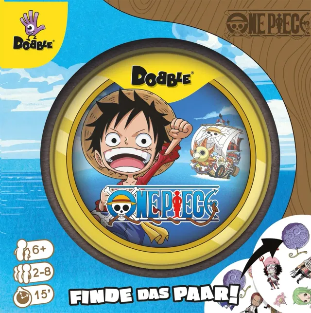 Zygomatic Dobble One Piece Kartenspiel Deutsch Metalldose