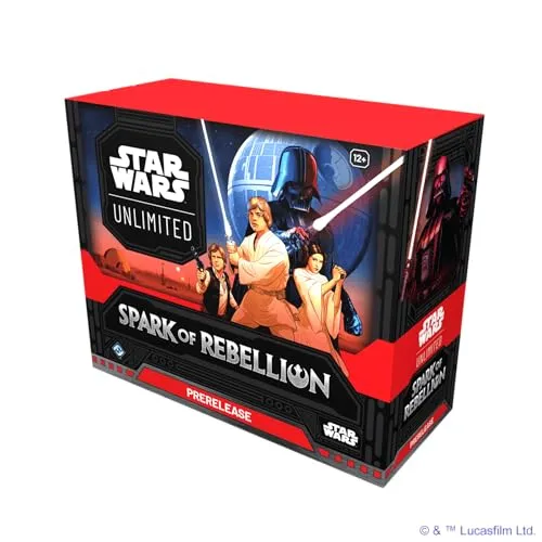 Star Wars Unlimited Spark of Rebellion Prerelease-Box TCG 6 Booster