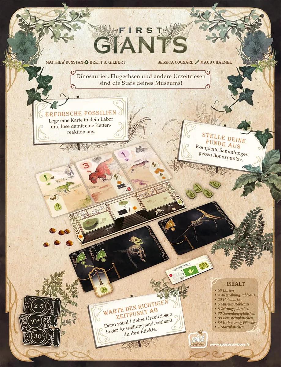 Asmodee First Giants Strategisches Familienspiel Deutsch