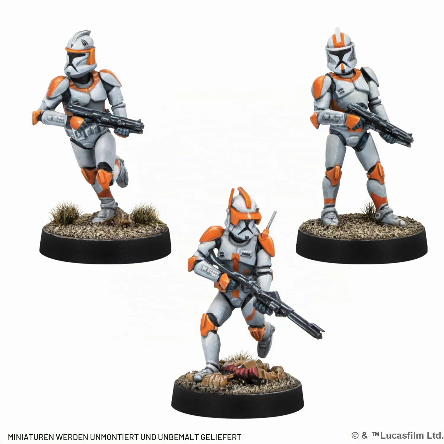 Asmodee Star Wars Legion Clone Commander Cody Erweiterung