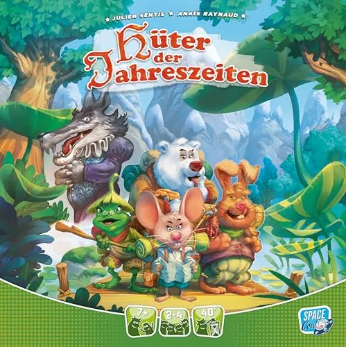 Space Cow Hüter der Jahreszeiten Brettspiel Familienspiel deutsch