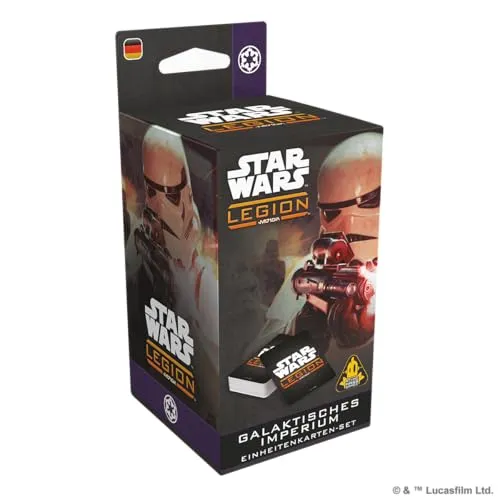Star Wars Legion Imperium Einheitenkarten-Set 177 Karten