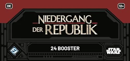 Star Wars Unlimited Niedergang der Republik Booster Display 24