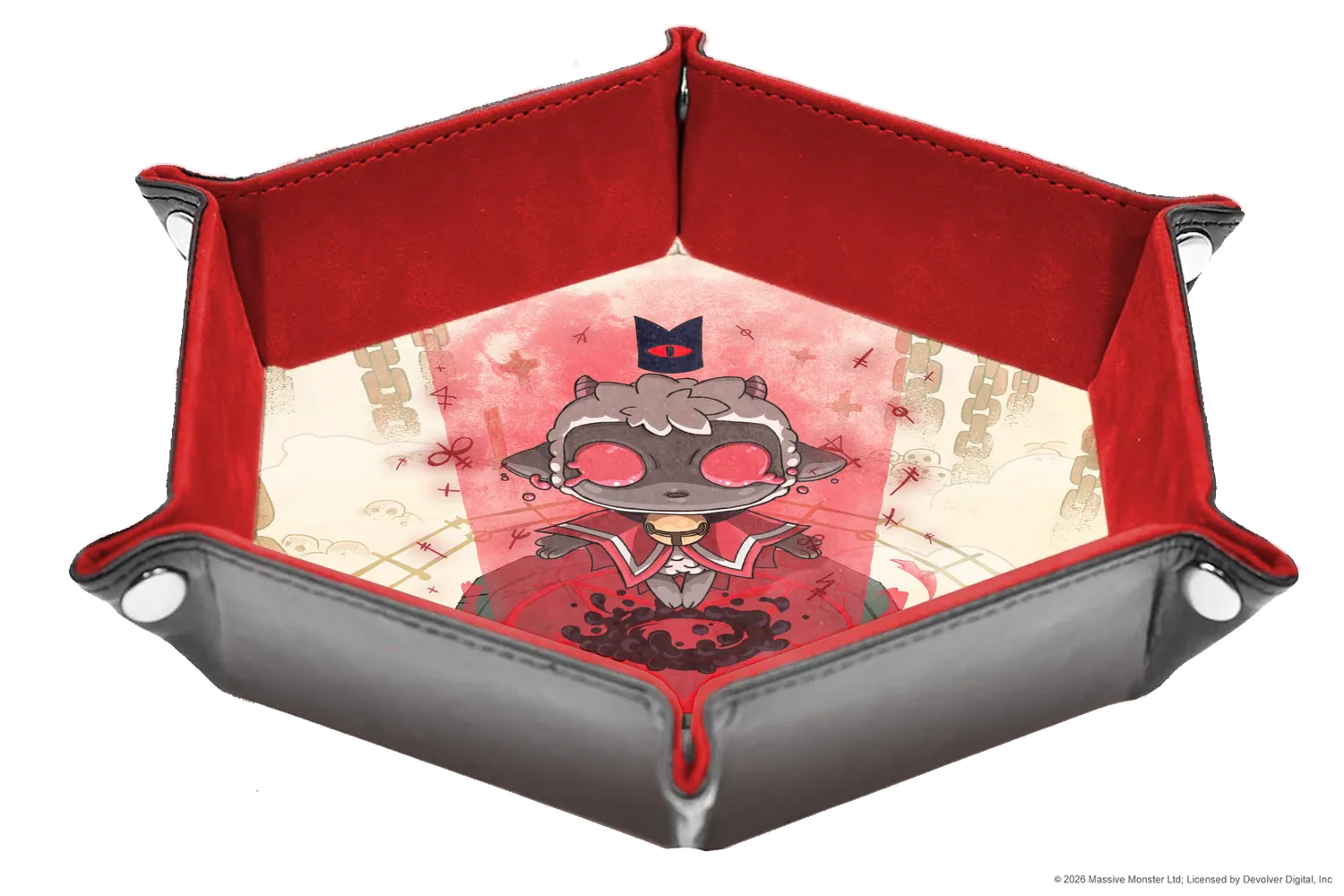 Paper Fort Cult of the Lamb Prophet Würfelschalen 4er Set