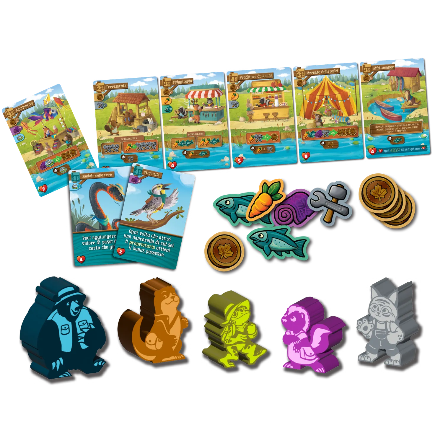 Cranio River Market Deluxe Edition Familienspiel