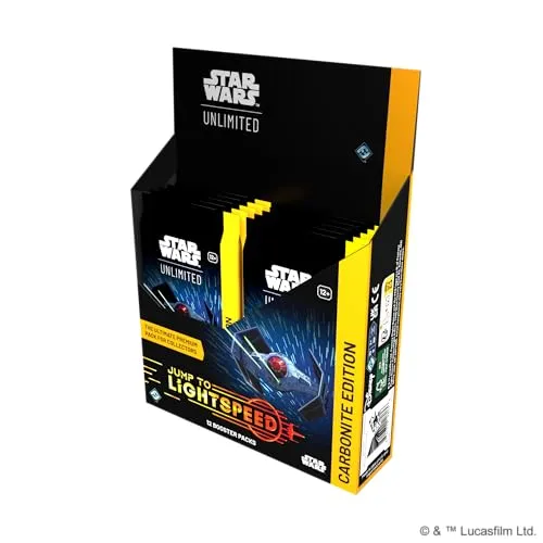 Star Wars Unlimited Jump to Lightspeed Carbonite Display 12er