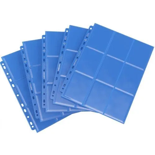Gamegenic Sideloading 18-Pocket Pages Blau 10 Stück
