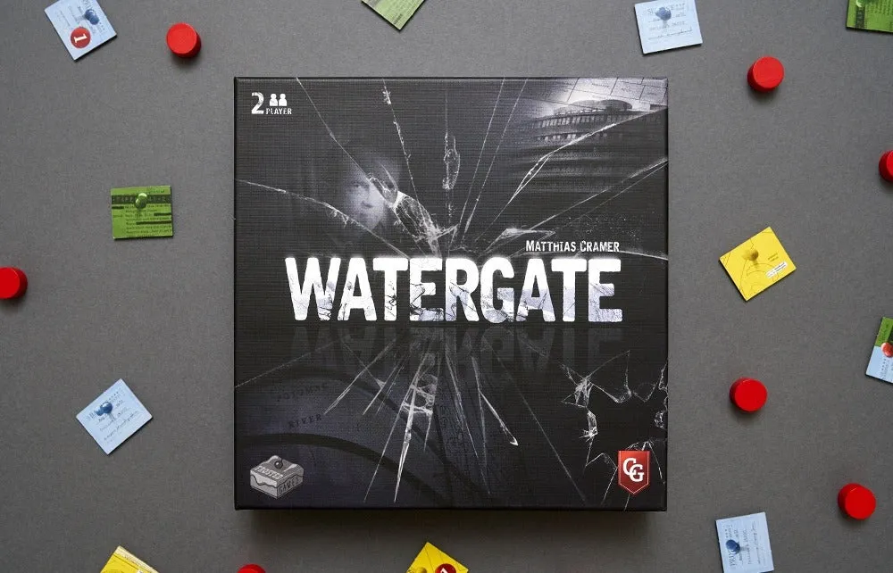 Capstone Games Watergate Brettspiel 2 Spieler