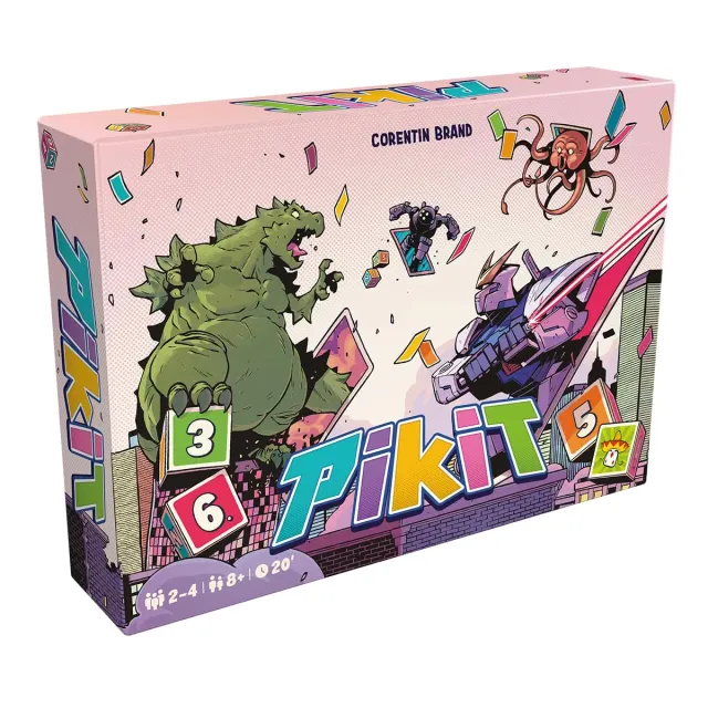 Repos Production Pikit Kartenspiel Deutsch Kaijü-Würfelspiel