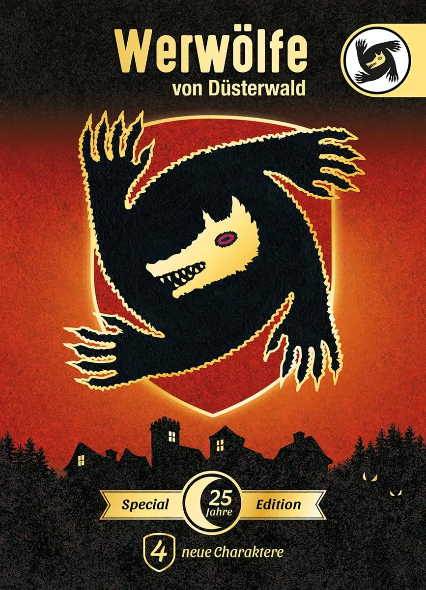 Asmodee Werwölfe von Düsterwald 25 Jahre Special Edition Party