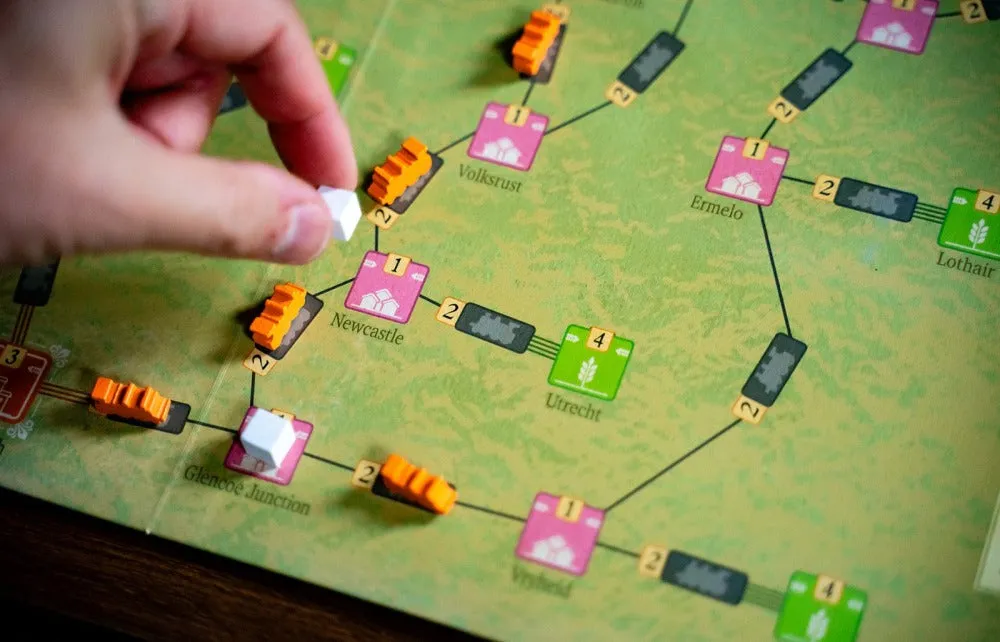 Capstone Games Age of Rail South Africa Brettspiel Eisenbahn