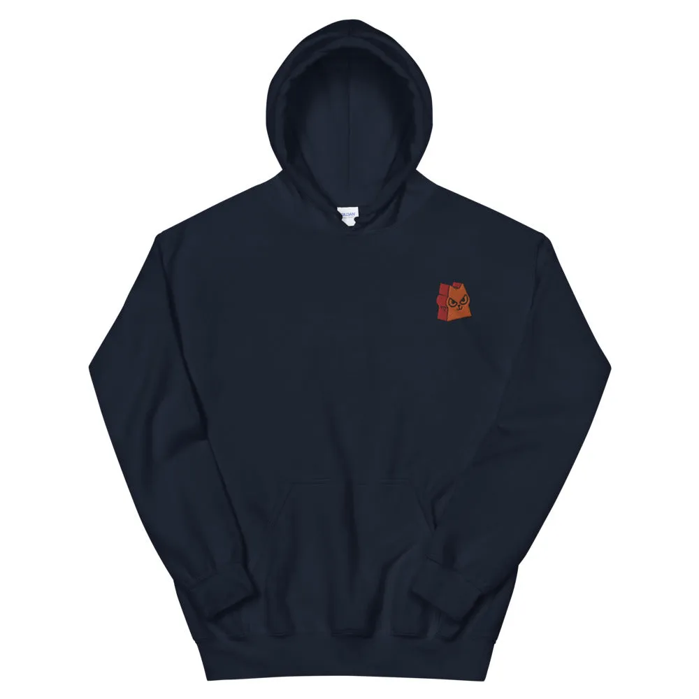Leder Games Root Marquise Meeple Hoodie Schwarz L