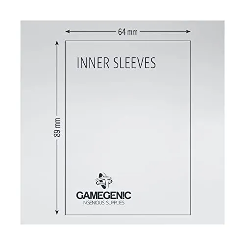 Gamegenic Prime Double Sleeving Kartenhüllen 100 schwarz