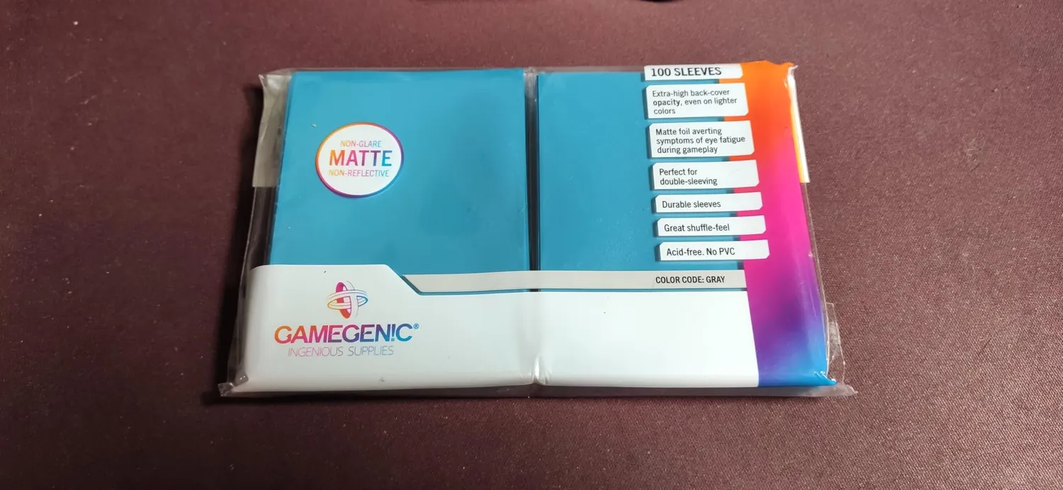 Gamegenic Matte Prime Kartenhüllen Gelb 100 Stück
