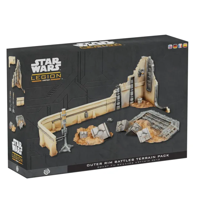 Asmodee Star Wars: Legion Outer Rim Battles Geländeset Deckung