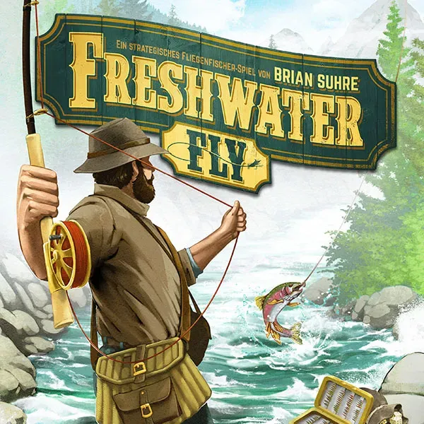 Spielefaible Freshwater Fly Brettspiel Angeln