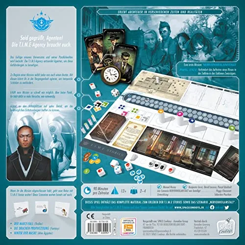 Space Cowboys TIME Stories Grundspiel Erählspiel
