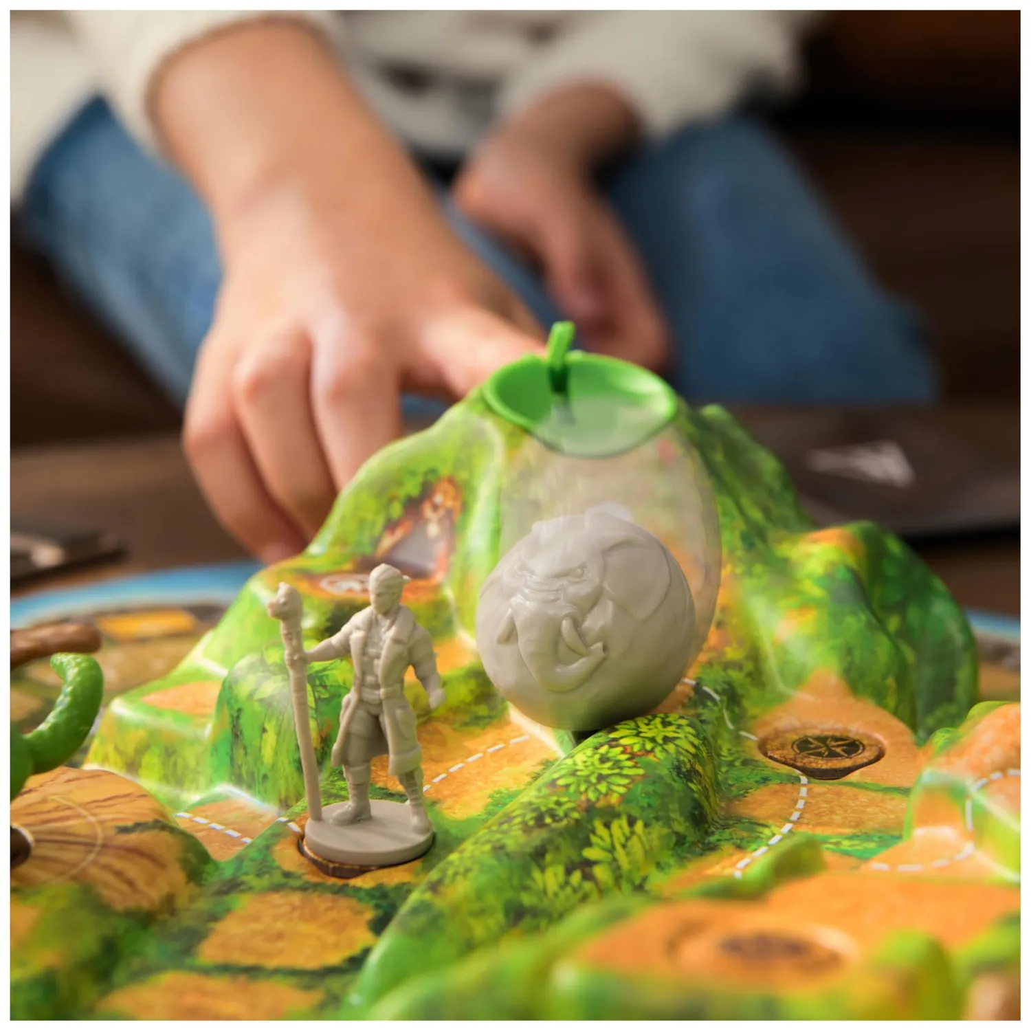 Spin Master Jumanji Stampede Brettspiel kooperativ 3D