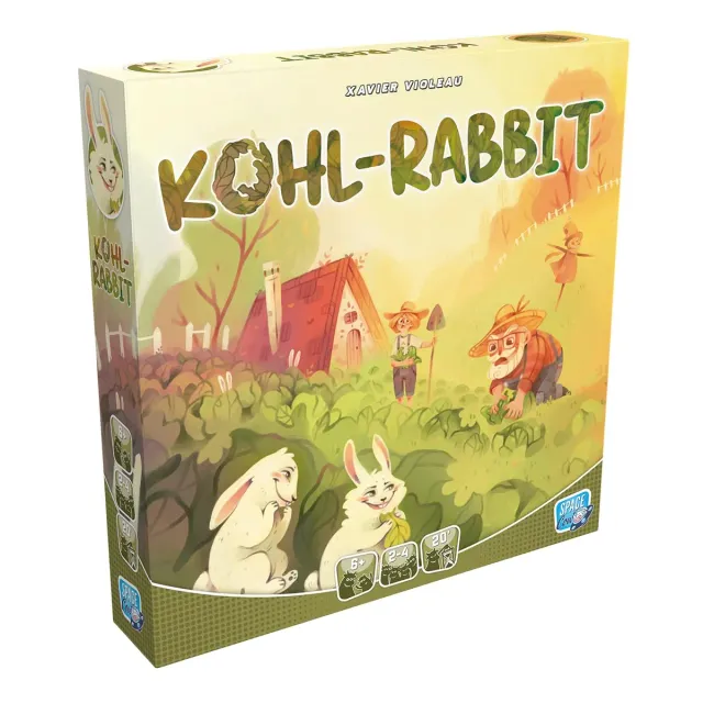Space Cow Kohl-Rabbit Kinderspiel 2-4 Spieler Deutsch