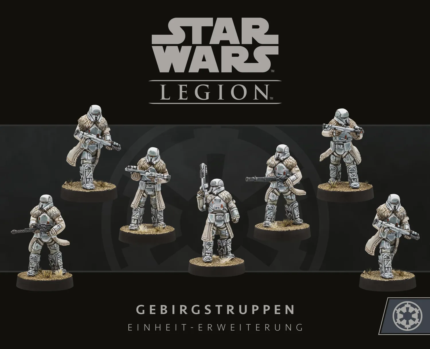 Atomic Mass Star Wars Legion Gebirgstruppen Einheit-Erweiterung deutsch Imperium