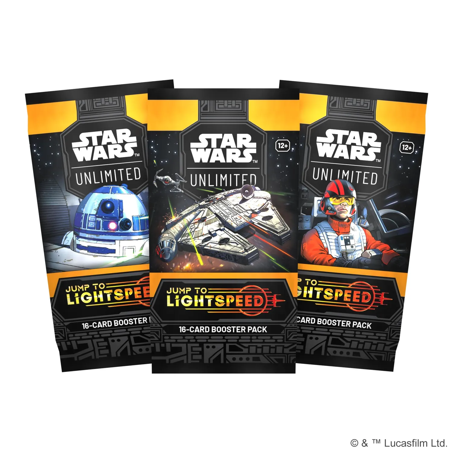 Fantasy Flight Star Wars Unlimited Jump to Lightspeed Booster 16 Karten