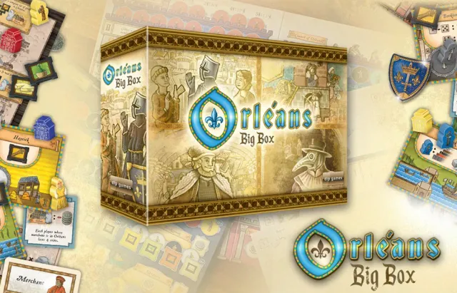 Capstone Games Orléans Big Box Brettspiel Komplettsammlung