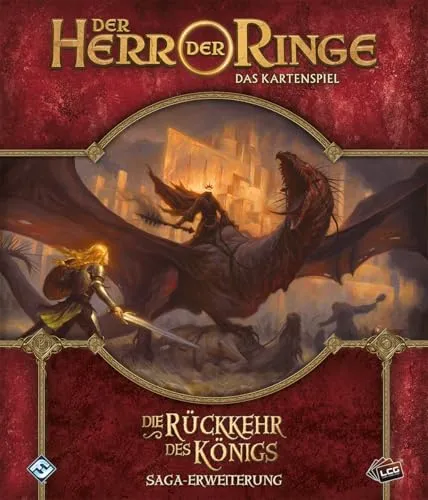 Asmodee Herr der Ringe Kartenspiel Rückkehr des Königs Saga-Erweiterung