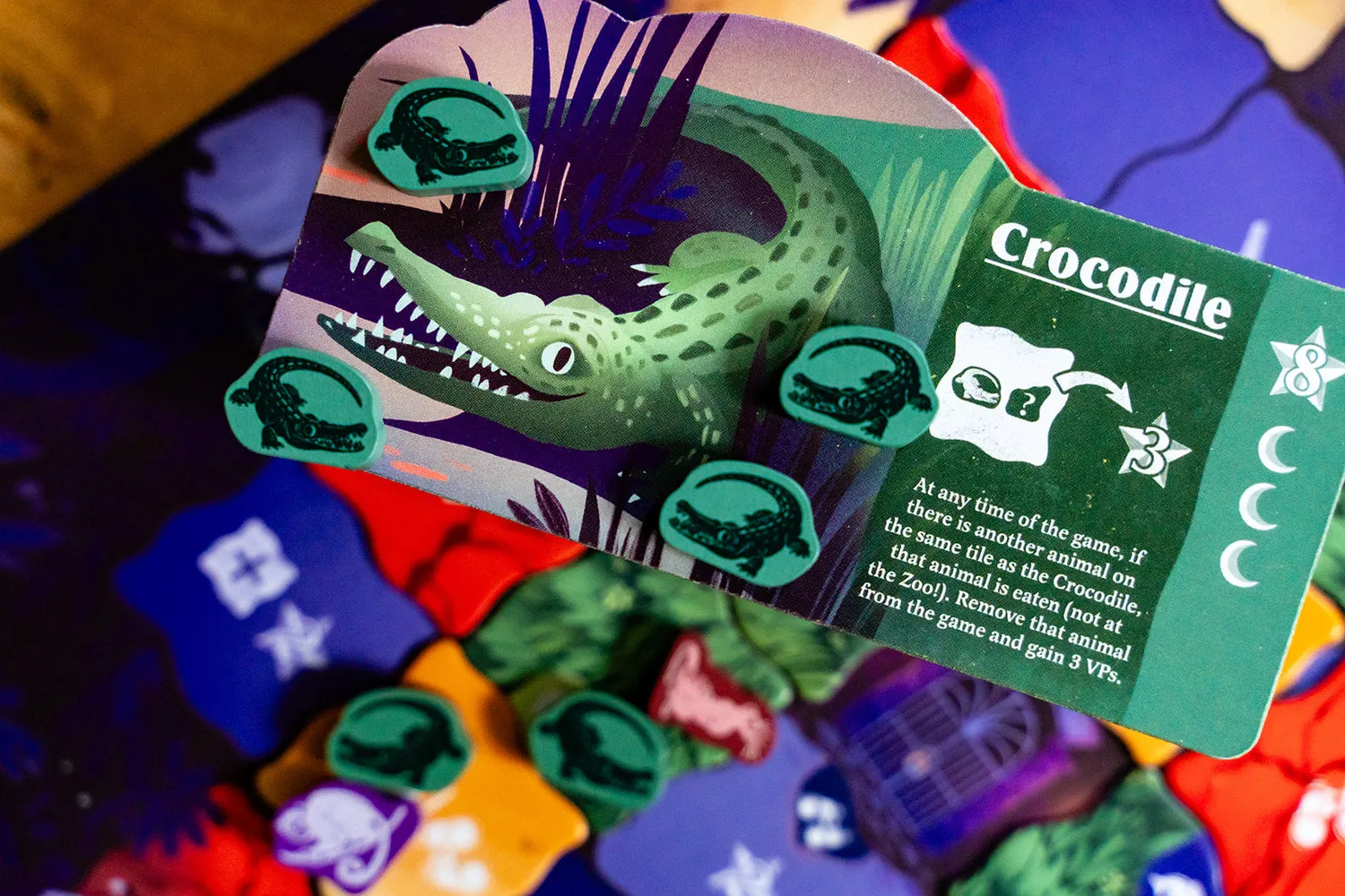 Capstone Games Night at the Zoo Latecomers Erweiterung