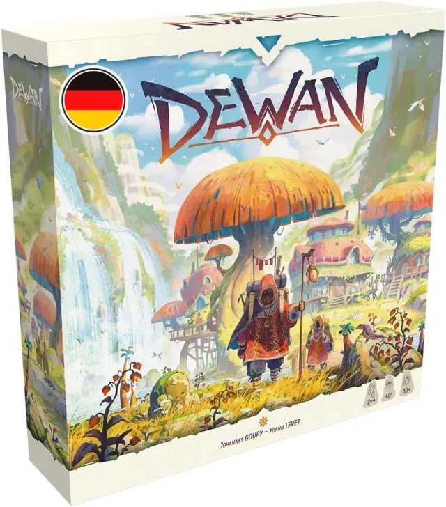 Asmodee Dewan Strategiespiel Deutsch Familienspiel