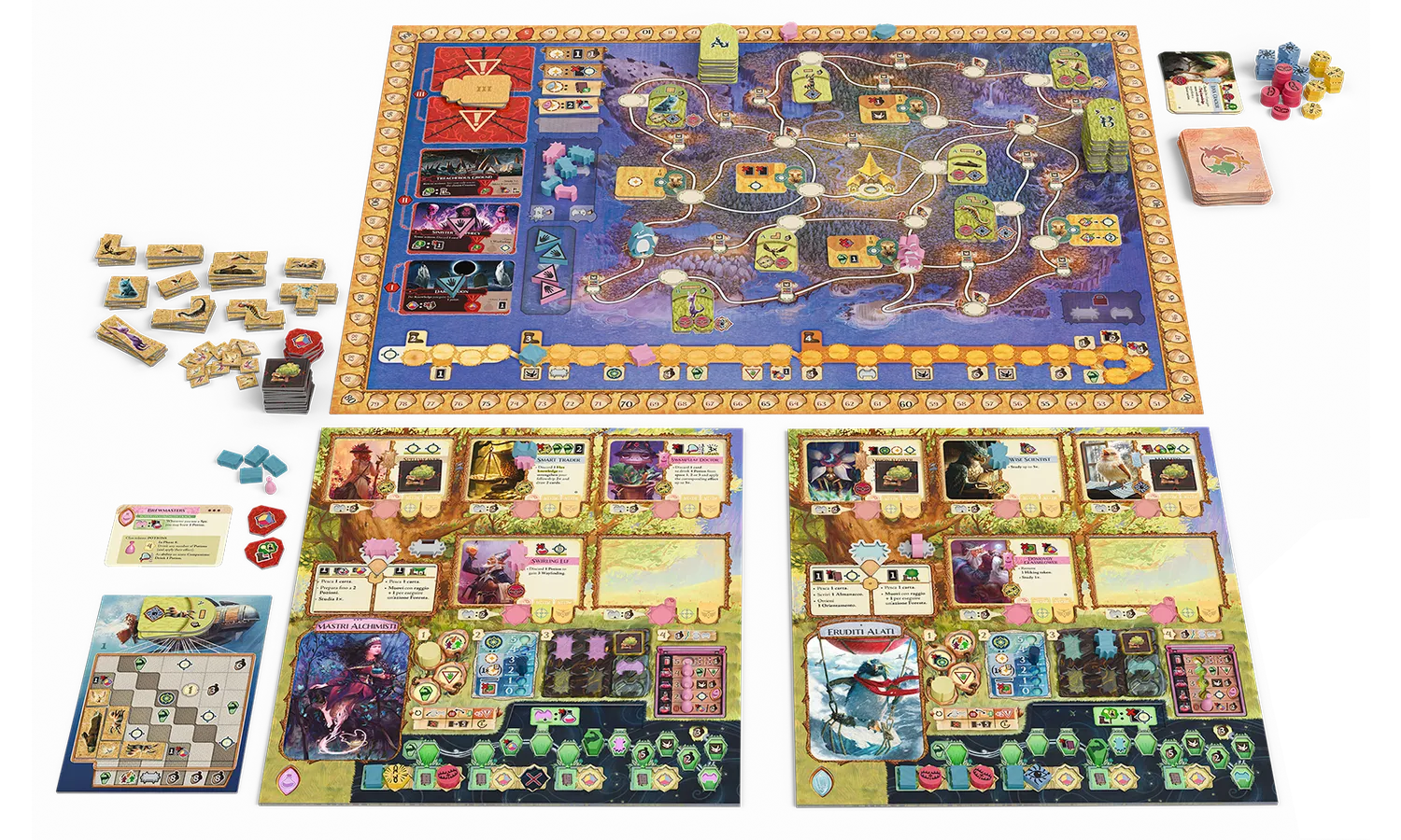 Cranio Greenwood Brettspiel Urgeister deutsche Ausgabe
