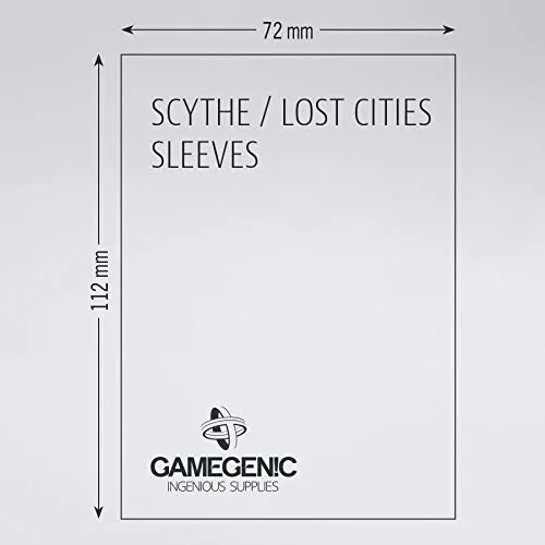 Gamegenic Matte Scythe Kartenhüllen 72x112 mm 60 Stück matt