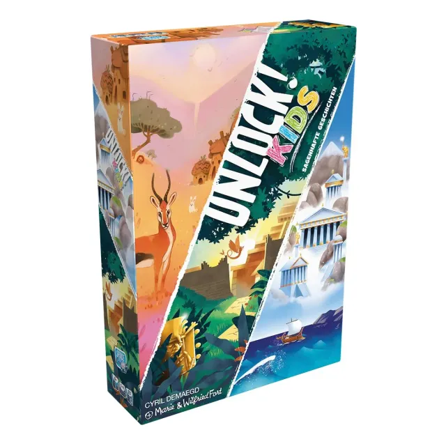 Asmodee Unlock Kids Sagenhafte Geschichten Kinderspiel