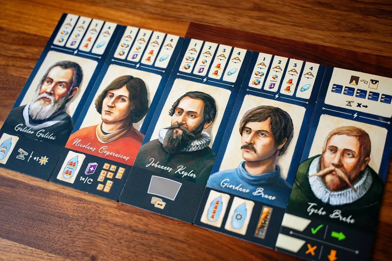 Capstone Games Galileo Galilei Brettspiel Astronomie