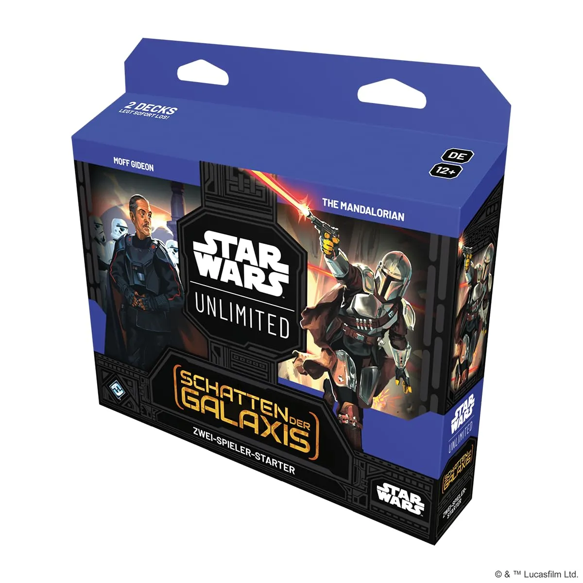 Star Wars Unlimited Schatten der Galaxis Starter 2 Decks Deutsch