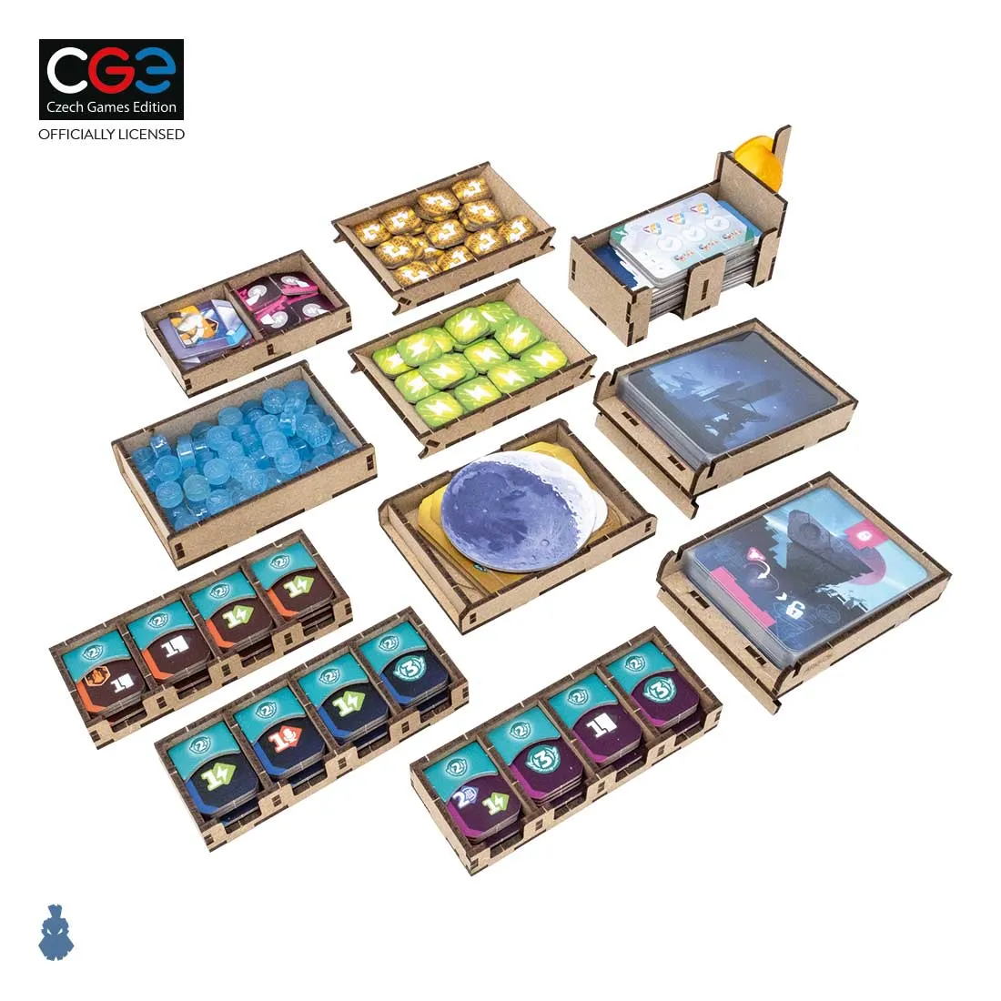 Cranio SETI Super Bundle Organizer Brettspiel Bundle mit Organizer