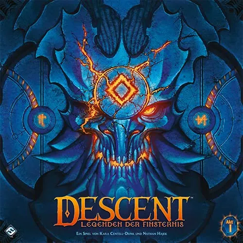Fantasy Flight Descent Legenden der Finsternis Brettspiel Grundspiel