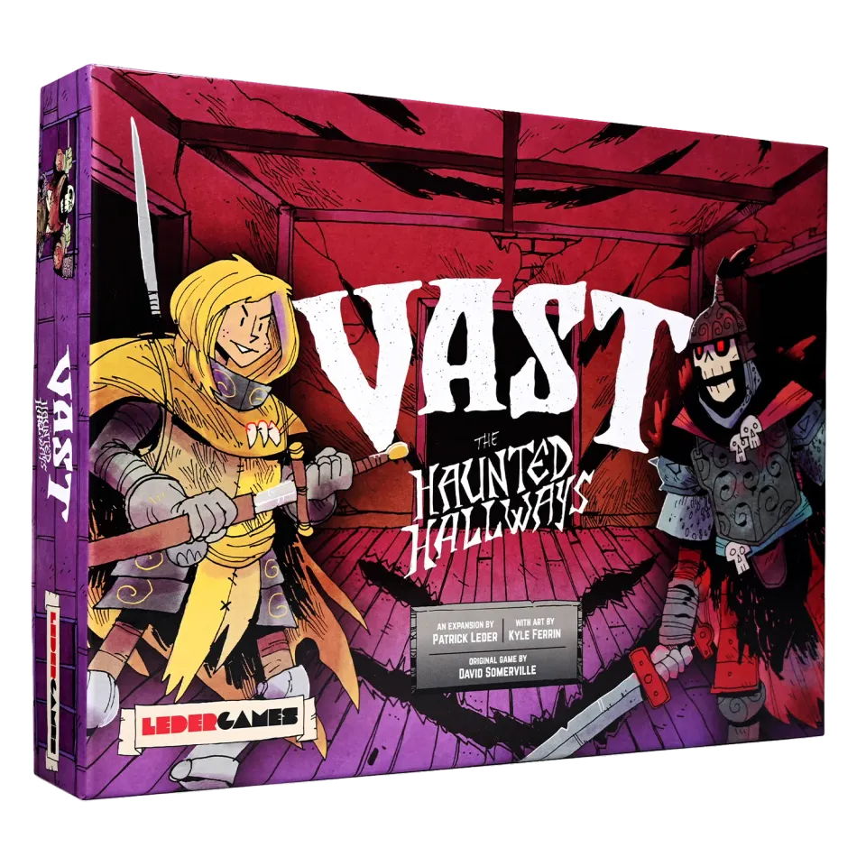 Leder Games Vast Haunted Hallways Erweiterung + Meeple