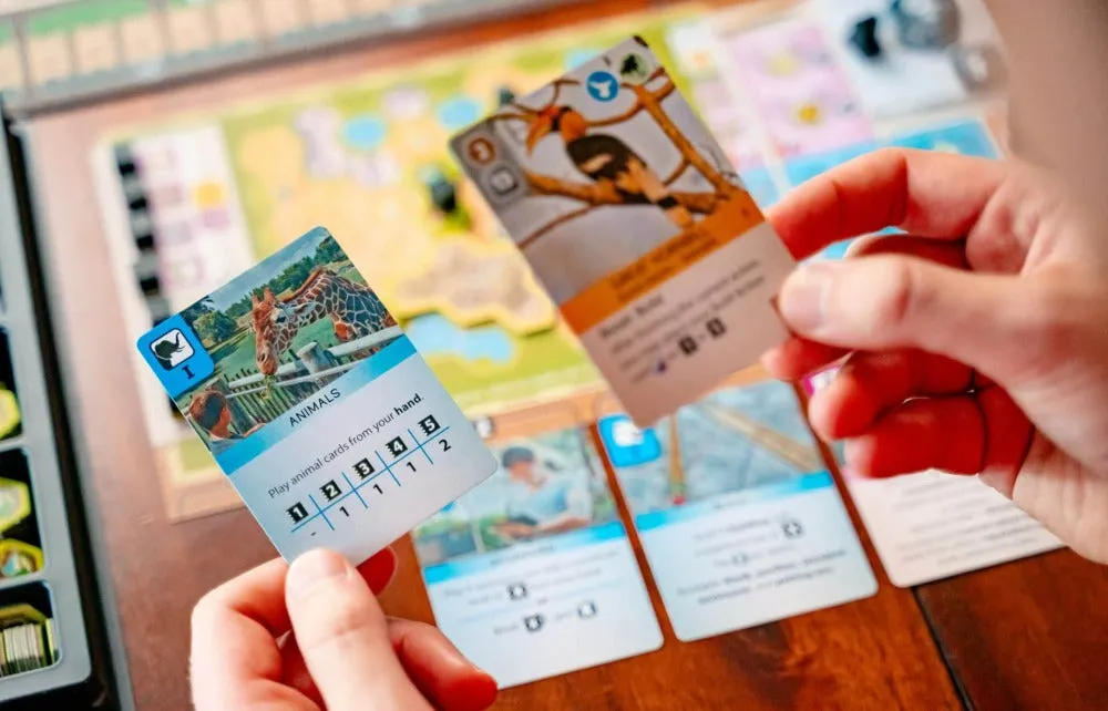 Capstone Games Ark Nova Brettspiel Basisspiel Zoo-Strategie