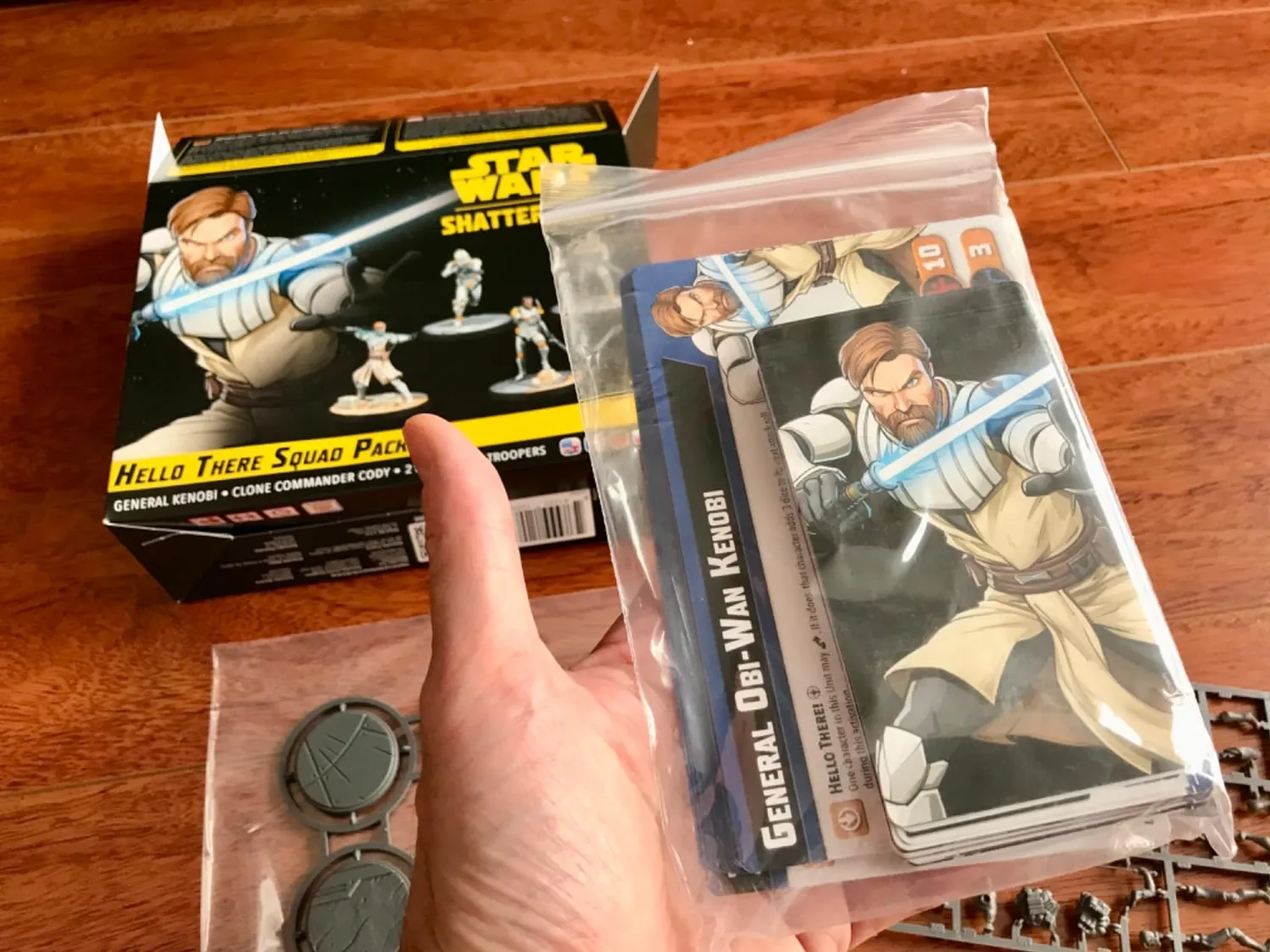 Asmodee Star Wars Shatterpoint Hello There Squad Pack Obi-Wan