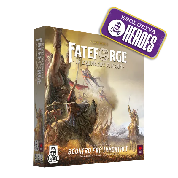 Cranio Fateforge Bundle Deluxe Brettspiel Kaan 3 Boxen