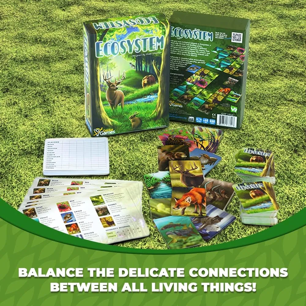 Genius Games Ecosystem Kartenspiel Biodiversität