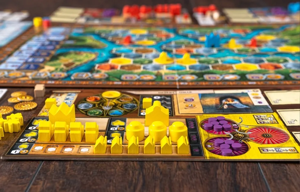 Capstone Age of Innovation Brettspiel Terra Mystica Welt