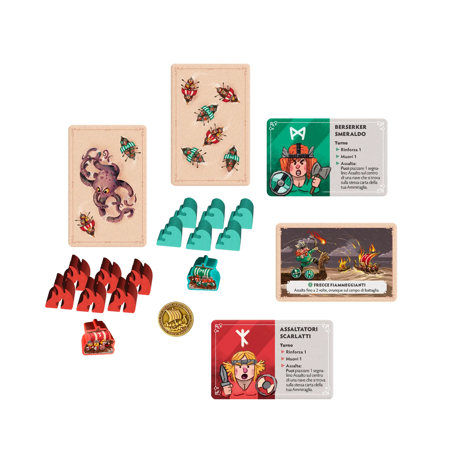 Cranio Drakkard Kartenspiel Duell Wikinger 2 Spieler