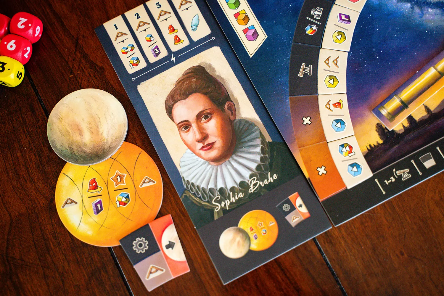 Capstone Games Galileo Galilei Luna Erweiterung Mond-Beobachtung