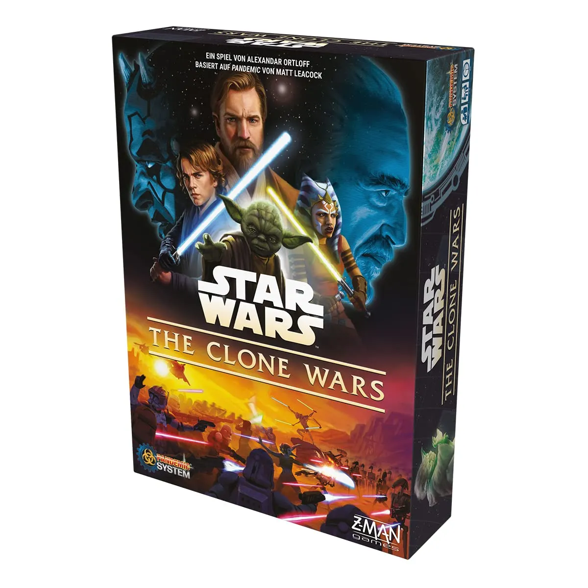 ZMan Star Wars The Clone Wars Brettspiel Deutsch kooperativ