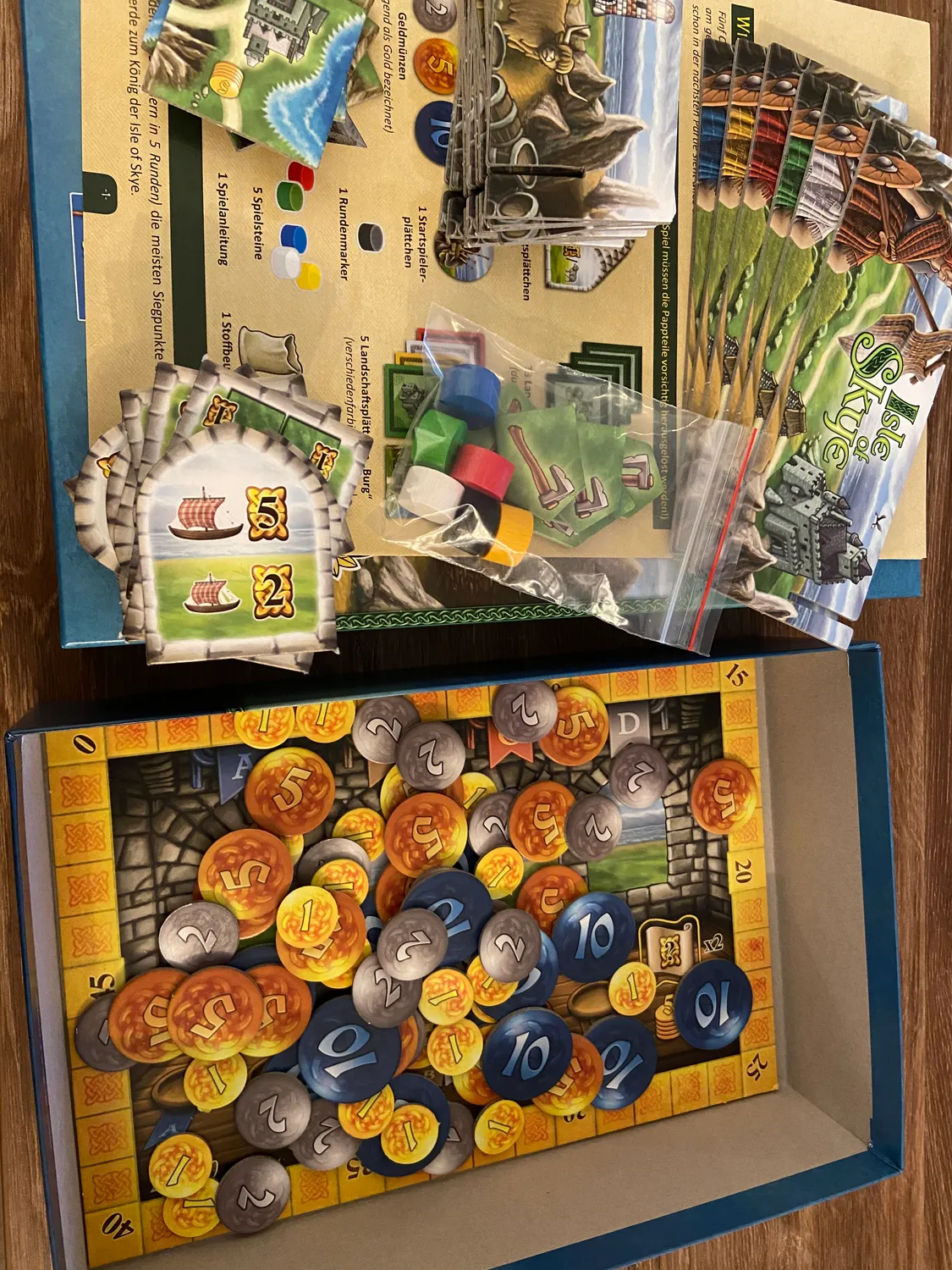 Lookout Isle of Skye Grundspiel Legespiel Deutsch