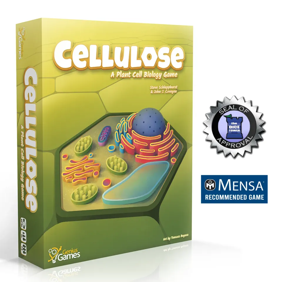 Genius Games Cellulose Brettspiel Pflanzenzelle Strategie 1-5