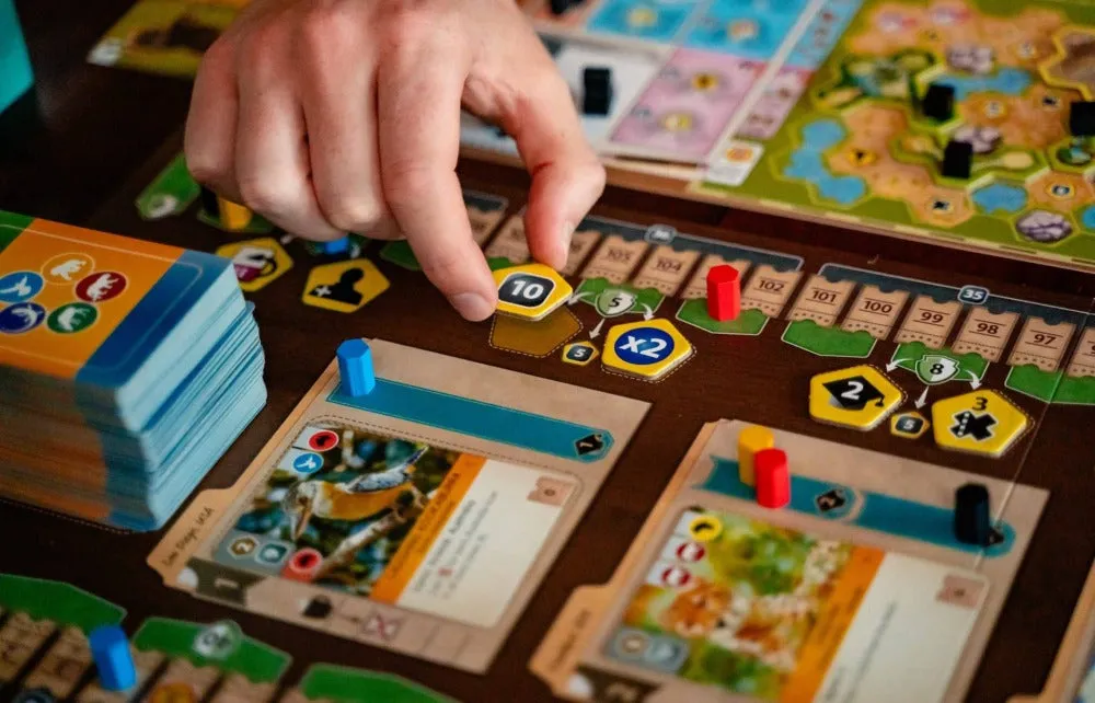 Capstone Games Ark Nova Brettspiel Basisspiel Zoo-Strategie